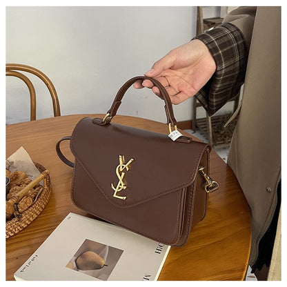 2025 New Retro Small Square Bag Leisure Bag Single Shoulder Crossbody Bag Versatile Commuter Postman Bag