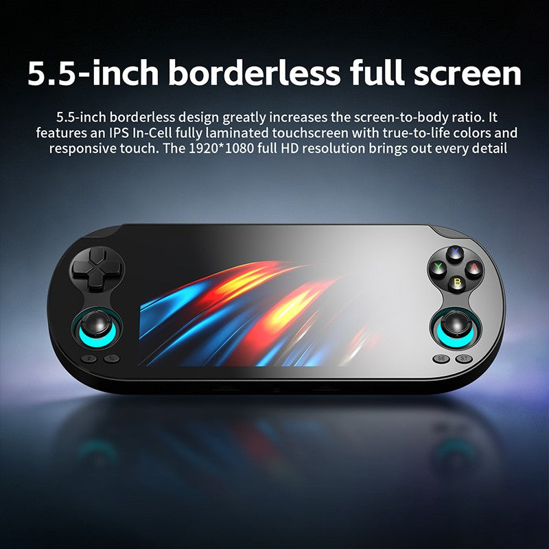 ANBERNIC RG VITA pro Handheld Game Console IPS Touchscreen 5000mAh Video Gaming Player AI Streaming Compatible RixelHK