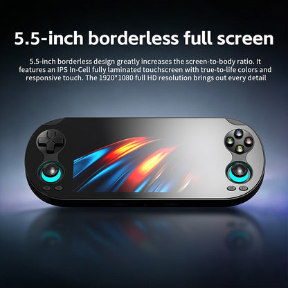 ANBERNIC RG VITA pro Handheld Game Console IPS Touchscreen 5000mAh Video Gaming Player AI Streaming Compatible RixelHK