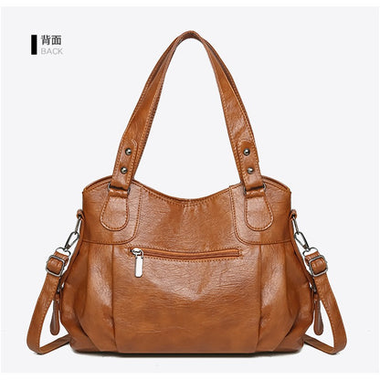 Luxury Top-Handle Bag - High-End Designer Brand Women's Handbag, Modern Style for Shopping