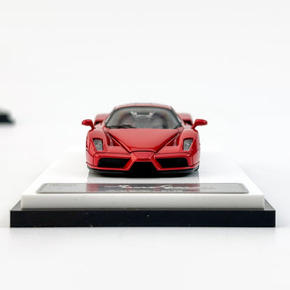 Rei Modelo 1:64 Edição Enzo Figura Simulação Liga Abre-Tampa Miniatura Die-Cast Carro Modelo Personalizado Brinquedos Presente Ornamento Colecionável