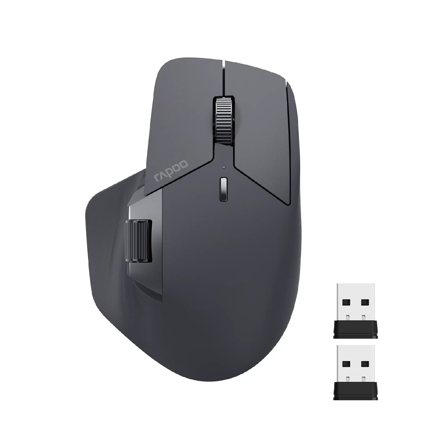 Rapoo MT760/MT760Mini Multi-mode Rechargeable Wireless Bluetooth Mouse Ergonomic 4000 DPI Support Up to 4 Devices Office Mice