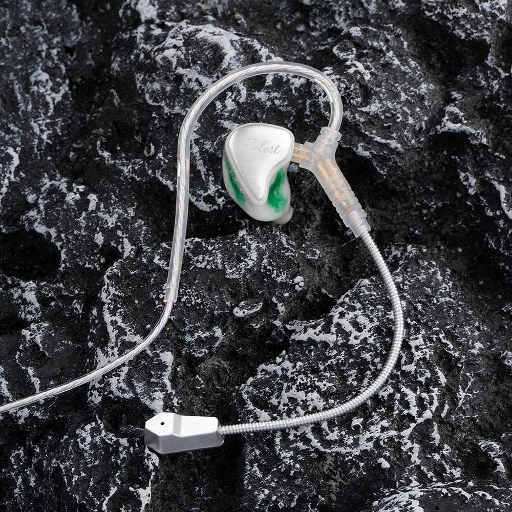 Celest Wyvern Pro 10mm LCP Driver In Ear Earphone Livestreaming Microphone Gaming Headset With Detachable 0.78 2Pin Cable