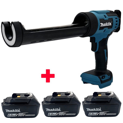 Pistola Elétrica Makita para Cola de Vidro, Cola para Cimento, Cola Adesiva para Vidro, Ferramenta de Vedação, Portas e Janelas de Vidro sem Fio, Pistola de Enchimento de Costura