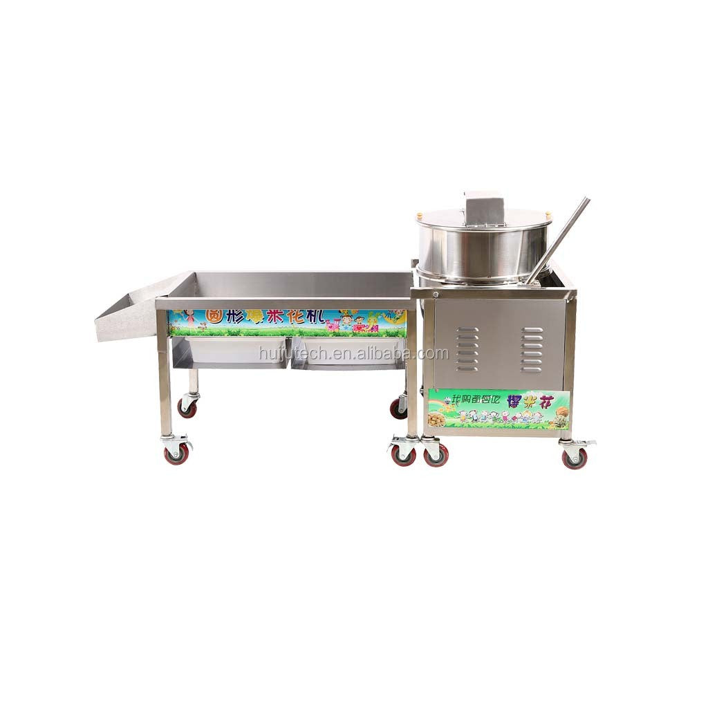 Máquina Manual de Pipoca em Formato de Bola Popcorn Machine América para Vendas