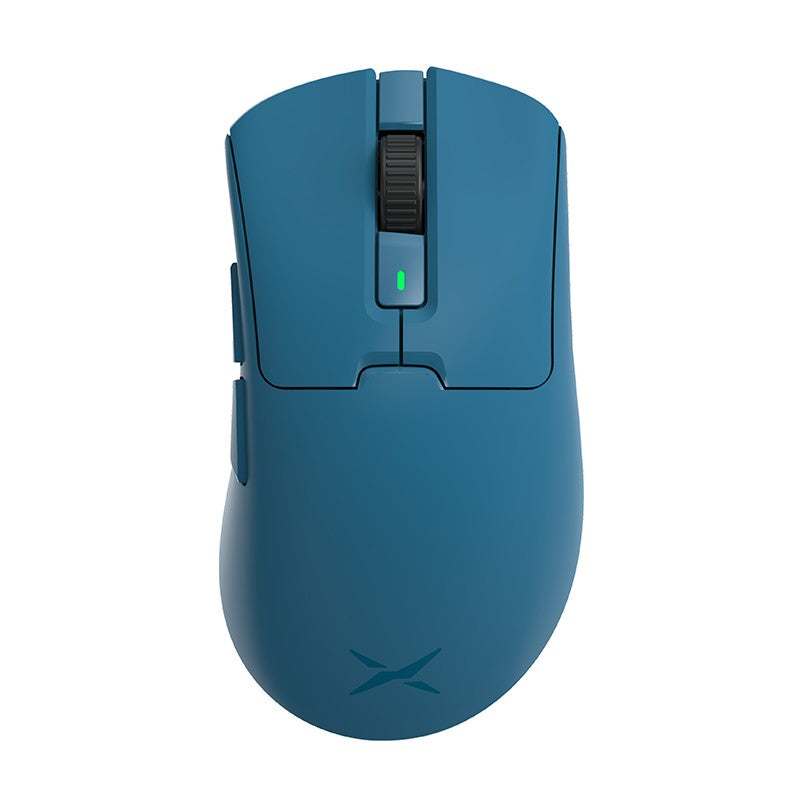 Mouse Gamer Sem Fio Delux M900PRO Ergonômico Taxa de Polling 8K PAW3395 63g Dock de Carregamento Magnético RGB para PC Gamer com Mão Grande Direita