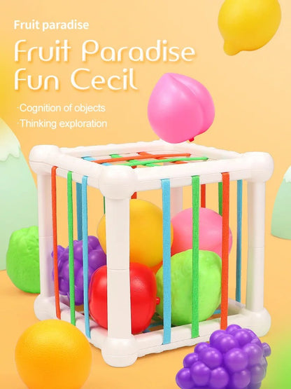 7Pcs Kids Educational Cube Shape Matching Stacking Learning Toys Educational Play Games Baby Toys