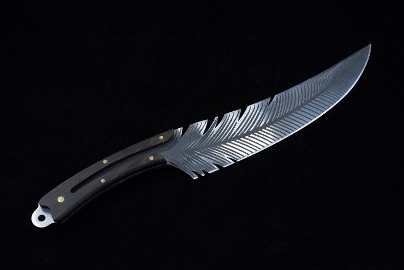Longquan Kitchen Knife Wood Handle Sharp Chefs Cleaver Slicing Knife Professional Cooking Tools Handmade Forged China Messer
