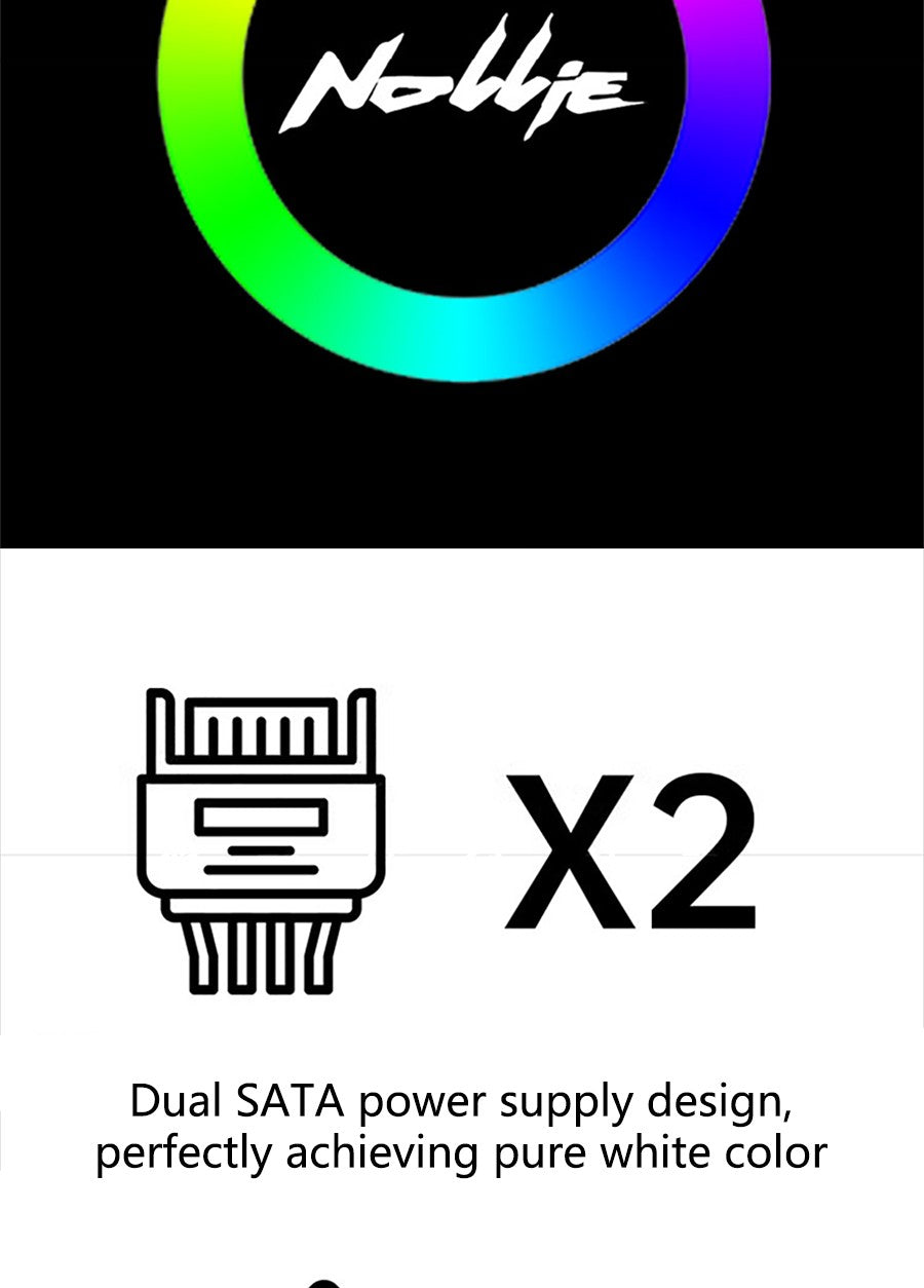 Nollie SignalRGB OpenRGB Universal 5V 3PIN ARGB Asynchronous Controller HUB For Computer PC Case Cooling Fans Light Strip