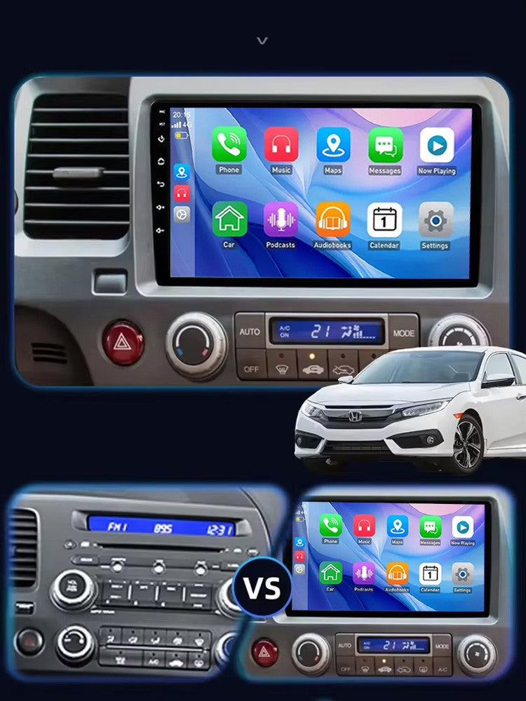 2+64G Android 13 Car Radio For Honda Civic 2006 2007 2008 2009 2010 2011 Car Multimedia Wireless Carplay Auto Audio