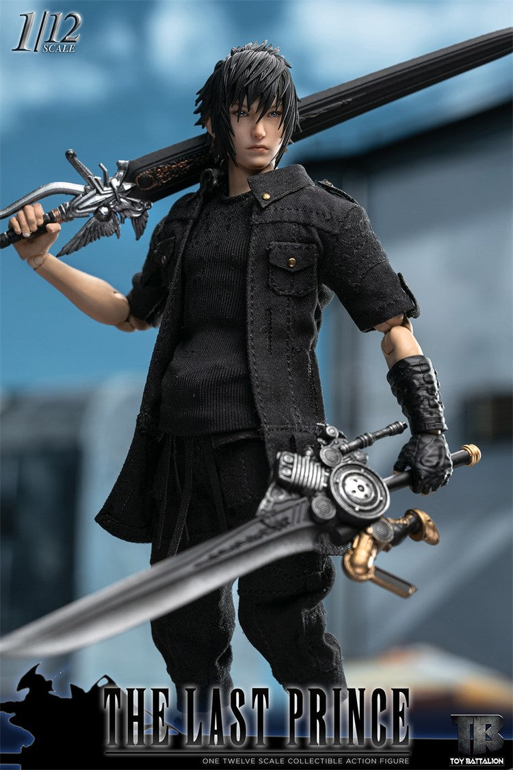 TOYS BATTALION TB019 Escala 1/12 Figura Colecionável O Último Príncipe Anime Dolls Noctis Lucis Caelum 6" Boneco Soldado Masculino