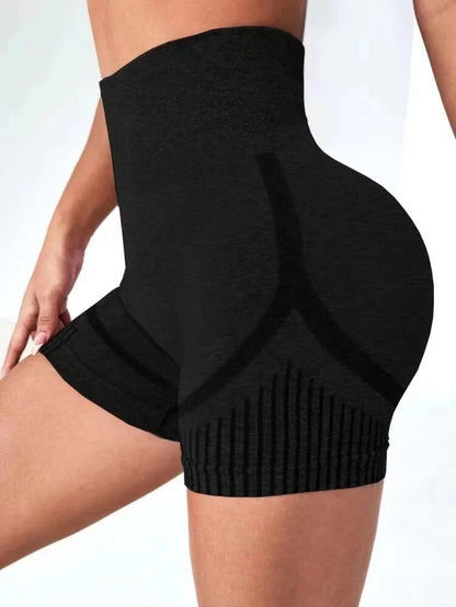 Women's Yoga Shorts High-Waist Fitness Shorts Fitness Yoga Lifting Buttocks Fitness Women's Yoga Fitness Running Shorts Sportswe