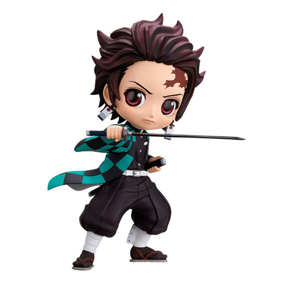 15cm Anime Demon Slayer Kimetsu no Yaiba figura Kamado Tanjirou Action Figure Agatsuma Zenitsu Nezuko Guerreiro PVC Modelo Brinquedos