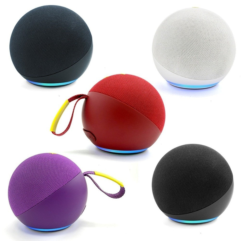 Alto-falante Bluetooth Sem Fio Subwoofer Inserção de Cartão Impermeável Inteligente Esférico USB Pequeno Alto-falante Externo