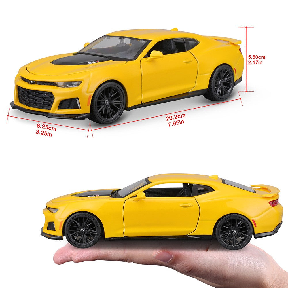 Maisto 1:24 Novo 2017 Chevrolet Camaro ZL1 simulação liga modelo de carro artesanato decoração coleção brinquedo ferramentas presente