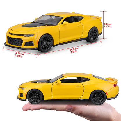 Maisto 1:24 Novo 2017 Chevrolet Camaro ZL1 simulação liga modelo de carro artesanato decoração coleção brinquedo ferramentas presente