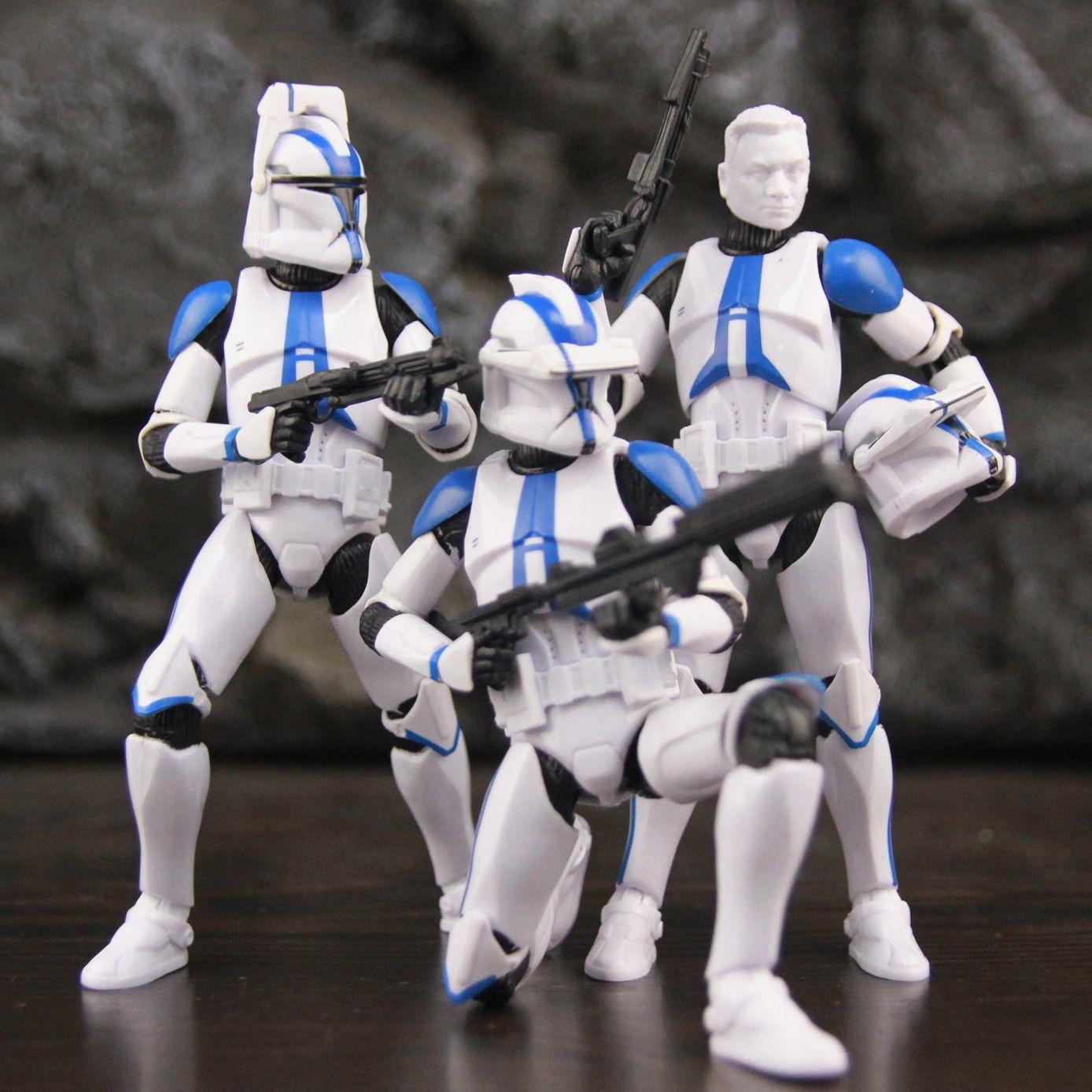 Star Wars 501st Legion ARF ARC Trooper Jesse Hardcase Commander Bane Denal Tup Dogma Boneco de Ação 6" Fase 2 Rex Team Clone Brinquedo