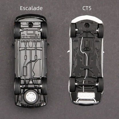 Massdi 1:64 Cadillac Escalade Carro Modelo CT5 CT6 Liga Miniatura Veículos Diecast Coleção de Brinquedos