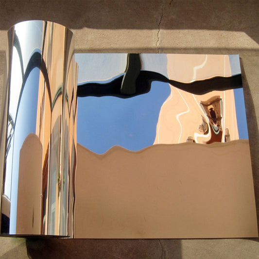 60x100cm Cromado Espelho Adesivo Vinil Envelopamento Flexível Folha Prata Residencial Drop-Shipping À Prova de UV para Adesivo de Vidro Doméstico