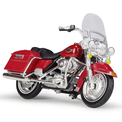 Maisto 1:18 Harley Road King 1999 FLHR Road King Imitação Liga Modelo de Motocicleta com Base Coleção de Presente de Brinquedo para Exibição