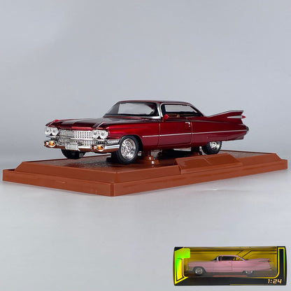 1:24 Cadillac Eldorado Biarritz 1959 Série 62 Liga Diecast Modelo Miniatura Voiture Decoração de Casa Presentes de Natal Para Crianças