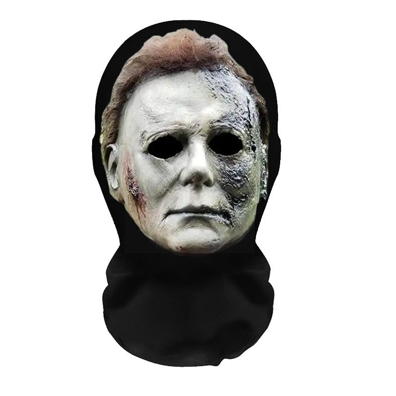 3D Funny Masks Seamless Mask Halloween Cosplay Mask Funny Face Printed Head Scarf Famous Person Ice Silk Sunscreen Head Mask