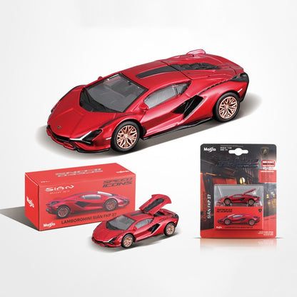 Novo em Estoque Maisto 1:64 Ferrari Sf90 Stradale Liga Miniatura Modelo Diecast Lamborghini Sian Fkp 37 Brinquedo Carro Presente de Natal Infantil