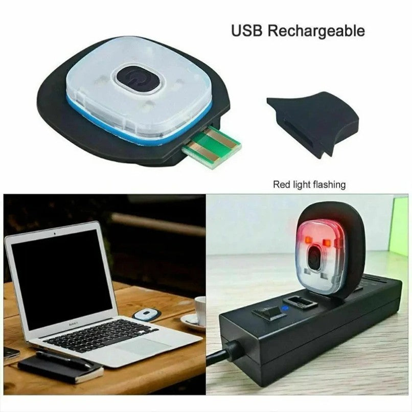 LED Light Knitted Hat Warm Elastic Beanie Autumn Winter Outdoor Sports Night Fishing Hiking Camping Glow Bonnet Unisex Headlight