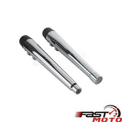 Motorcycle Slip On Mufflers Dual Exhaust Pipes For Harley Touring Road King Road Glide Electra Glides 2017-2023 Exhausts Muffler