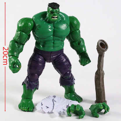 Marvel Legends Hulk Retro Series 8 Polegadas Boneco Articulado Modelo Brinquedos Presente de Aniversário