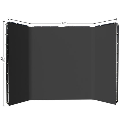 SH 2.4x4M Background Stand Frame With Photography Green Screen Backdrops  Photography Background Support Studio Light Tripod