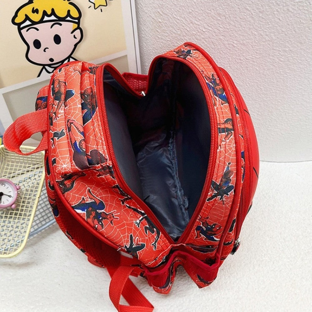 Mochila Infantil Escolar Homem-Aranha da Marvel, Bonita, Leve, Ergonômica, para Meninos e Meninas do Jardim de Infância