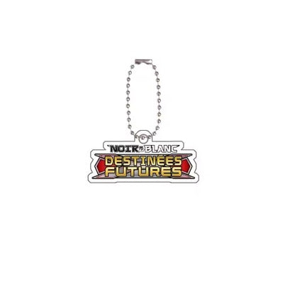 Chaveiro de acrílico de série completa para Mega Evoluções em inglês Sv10 Sv11 Sv9 151 Logotipo Anime Pingente de acrílico de decoração de bolsa