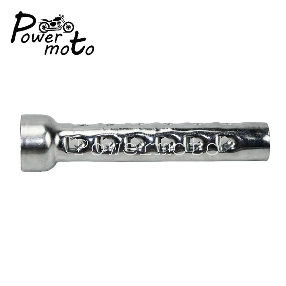Motorcycle Exhaust Muffler 8" Length Muffler w/ DB Killer Noise Eliminator For Harley Softail Dyna Fat Bob FLHT FXST Drag Pipes
