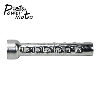 Motorcycle Exhaust Muffler 8" Length Muffler w/ DB Killer Noise Eliminator For Harley Softail Dyna Fat Bob FLHT FXST Drag Pipes