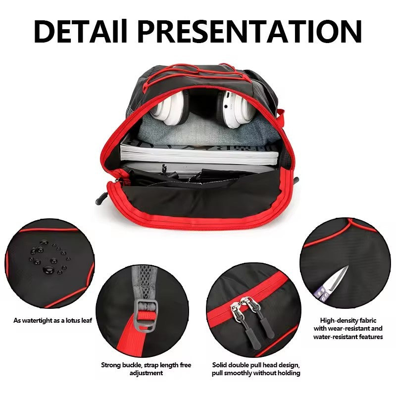 Mochila Esportiva Dobrável Multifuncional Impermeável para Camping e Caminhada ao Ar Livre Portátil para o Dia a Dia Mochila de Viagem