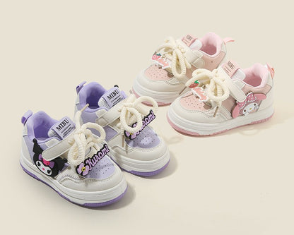 2025 Children's Casual Shoes Girls Comfortable Board Shoes Breathable Non Slip Running Shoes Sneakers