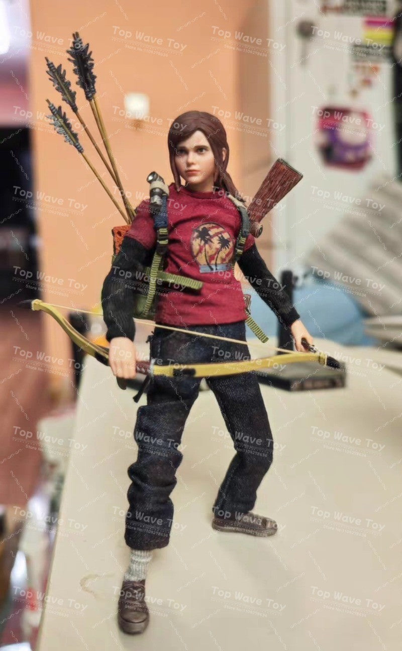 Novo Estoque LIMTOYS LMN004 LMN005 LMN006 1/12 The Last Survivor Joel Ellie Action Figure Modelo 6'' Soldado Conjunto Completo Brinquedos