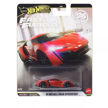 Novo Conjunto Hot Wheels 1:64 Velozes e Furiosos 25º Aniversário Mitsubishi Mercedes Mustang Etc Carros Veículos Clássicos Colecionáveis