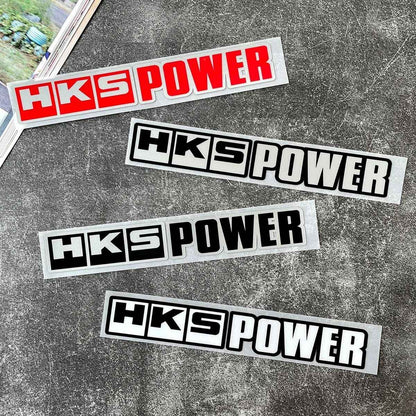 Para Adesivo HKS JDM Decalques de Corrida Moto Scooter Janela Automotiva Para-choque Decoração de Carro Acessórios Modificados ADVAN