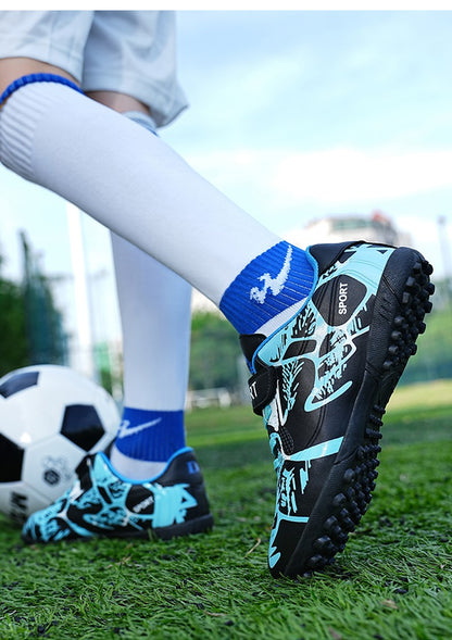 New Kids Football Shoes Match Soccer Shoes Indoor Football Field Boots Grass Training Original  Professional Sneaker Comfortable