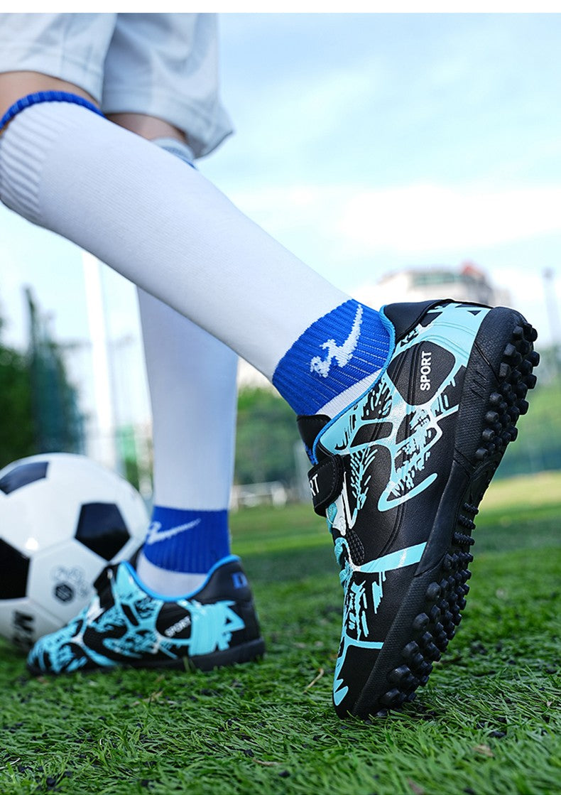 New Kids Football Shoes Match Soccer Shoes Indoor Football Field Boots Grass Training Original  Professional Sneaker Comfortable