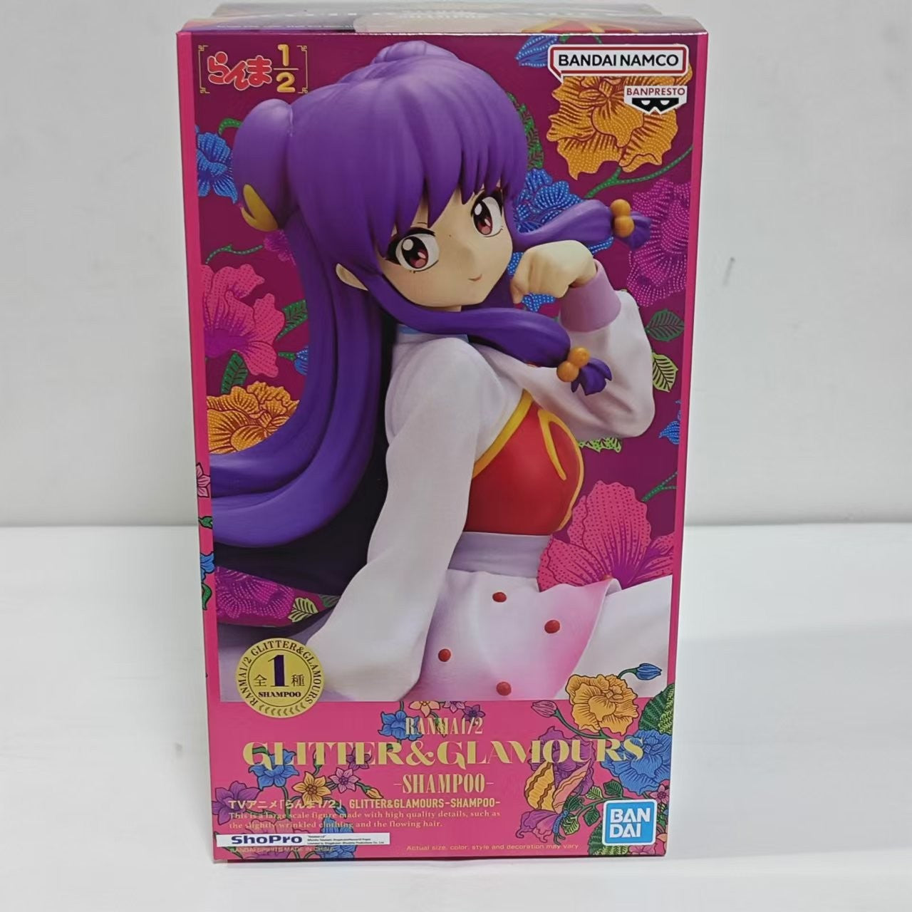 BANDAI SEGA Original Ranma 1/2 Luminasta Tendou Akane Shampoo Ranma Anime Figure Action Figures Model Figurine Toys