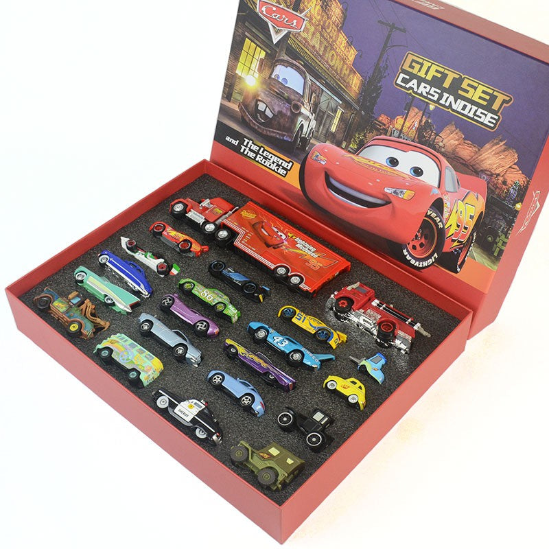 Disney Pixar Carros 1:55 Liga Fundido Caminhão Modelo - McQueen Mater Mack Tio Radiator Springs Cidade Natal Aniversário Presente