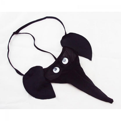 Men's Sexy Elephant Lingerie G-string Male T-back Thongs Bulge Pouch Underwear Men's Clothing