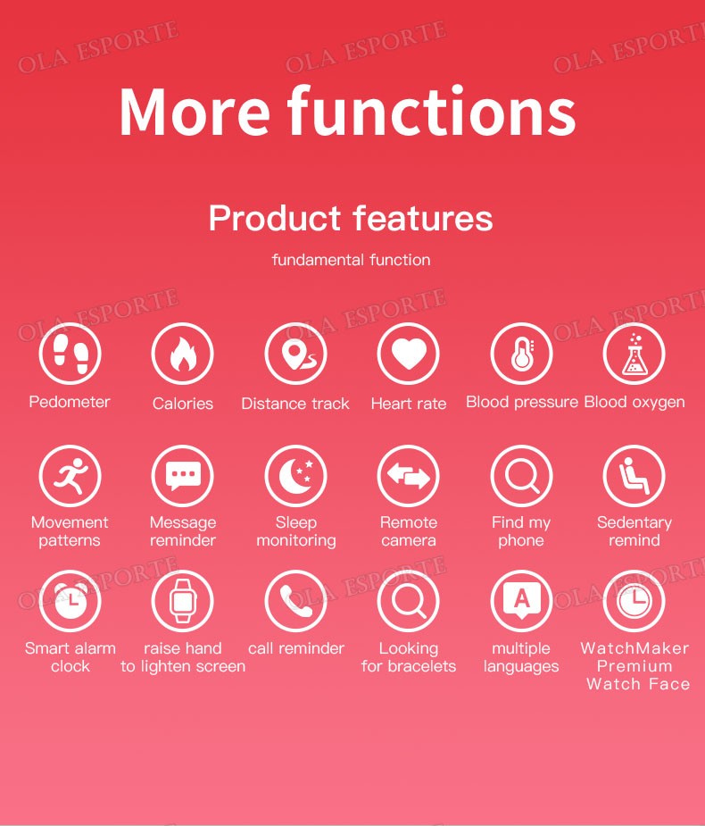 For Sports Smart Watch Music Control Fitness Calorie Track Bracelet Phone Message Remind Steps BT SmartWatch M8 Band