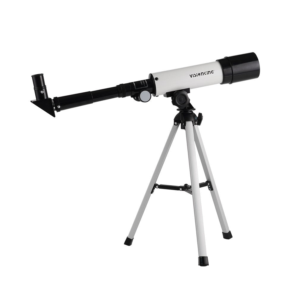 Telescópio Astronômico Profissional Visionking 36050 com Tripé Portátil Telescópio Monocular para Observação Espacial