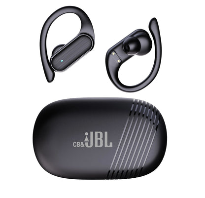 Para Fones de ouvido sem fio CB&JBL Bluetooth TWS A520 Fones de ouvido intra-auriculares Gancho de orelha Fone de ouvido para jogos Controle de toque esportivo com microfone