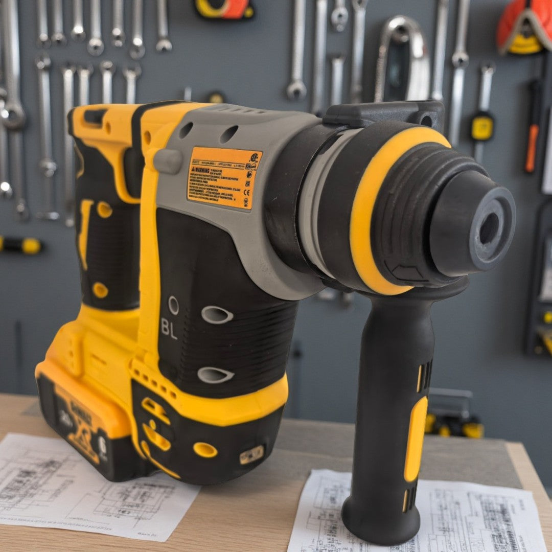 Para Furadeira de Impacto Rotativa sem Escova DeWALT 20V a Bateria, sem Fio, 2 Modos, SDS, para Metal e Concreto, Ferramenta Martelete Perfurador