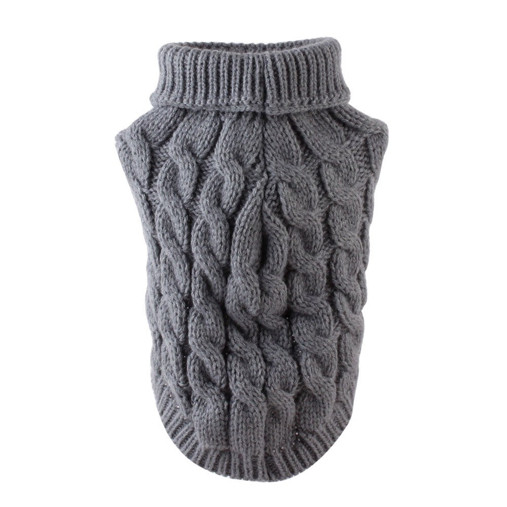 Suéter Clássico Liso para Cães Filhotes de Chihuahua, para Cães Pequenos, Roupa Quente de Inverno para Animais de Estimação, Pulôveres para Yorkshire Schnauzer Disfraz de Perro
